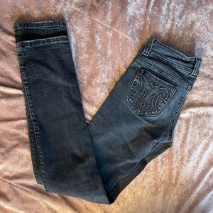 Mek straight leg light wash jeans Size 26